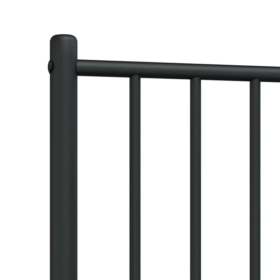 Tête de lit de remplacement métal noir 75 cm - 6