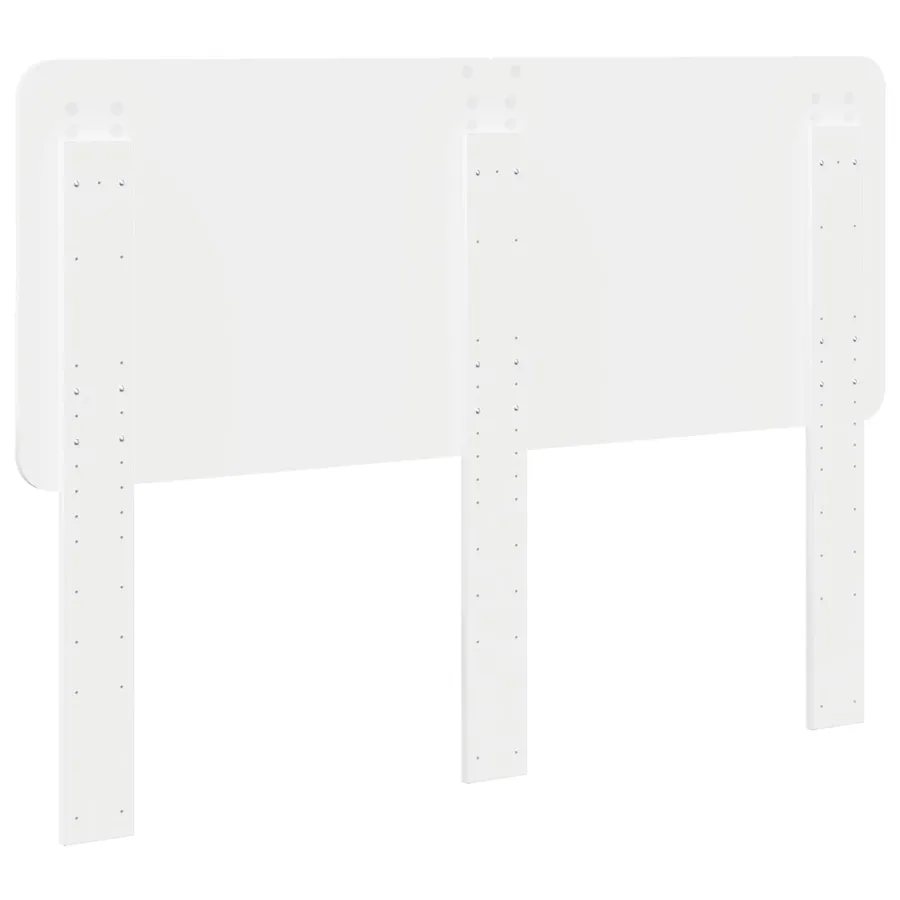 Tête de lit Blanc Bois d'ingénierie - 6