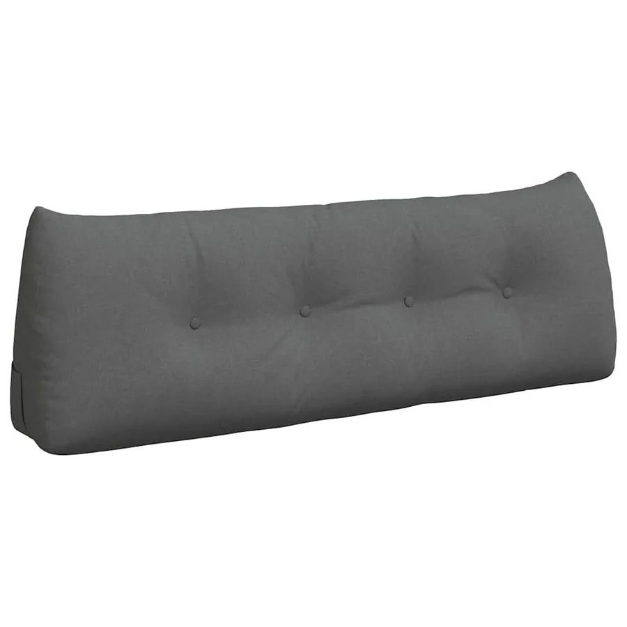 Coussin de Dos Gris foncé 140 x 24 x 50 cm tissu - 2