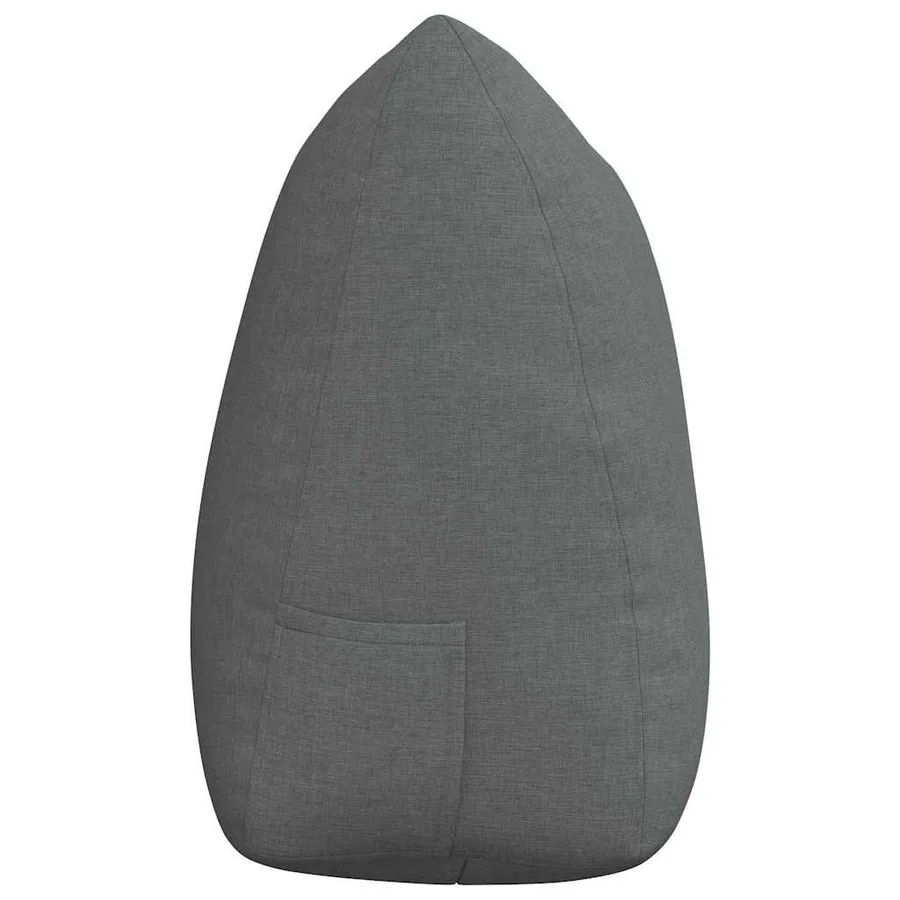 Coussin de Dos Gris foncé 140 x 24 x 50 cm tissu - 7