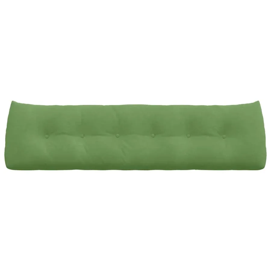 Coussin de Dos Vert clair 180 x 24 x 50 cm Velours - 6