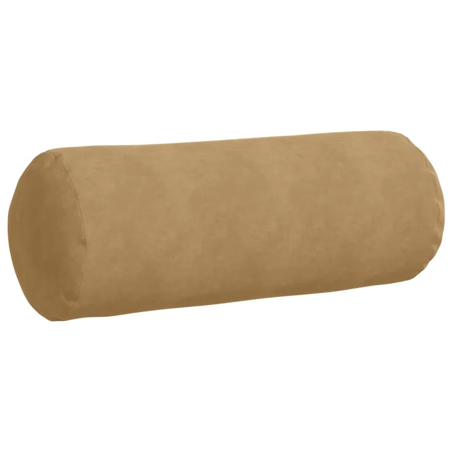 Coussins d'accent 2 pcs Marron Ø 25 x 70 cm - 5