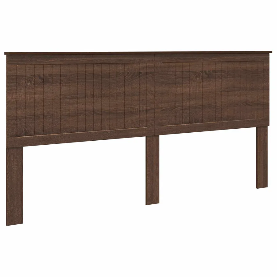 Tête de lit Chêne brun 200 cm Bois d'ingénierie - 2