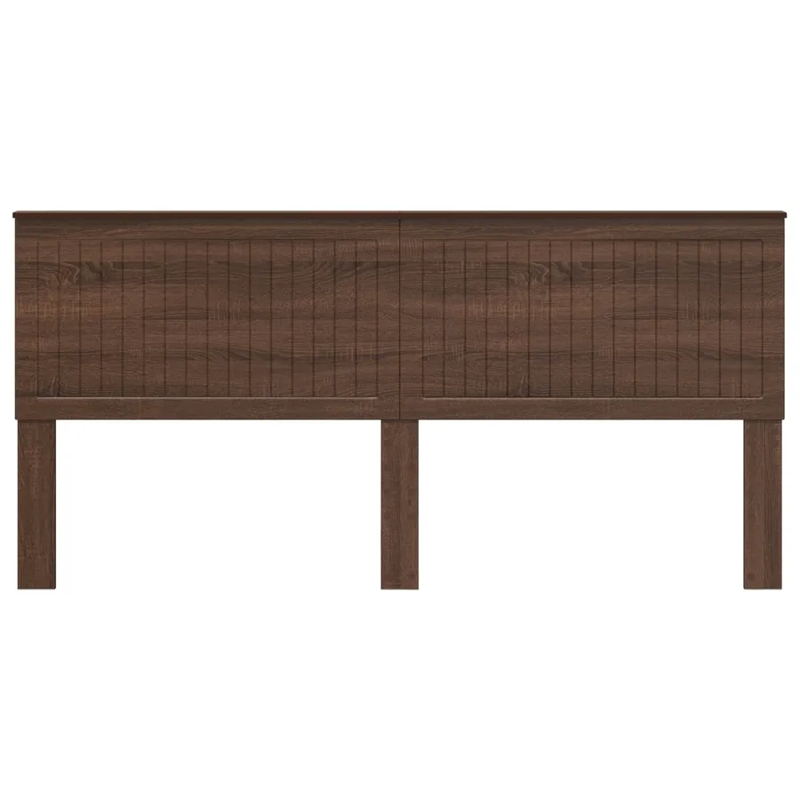Tête de lit Chêne brun 200 cm Bois d'ingénierie - 4