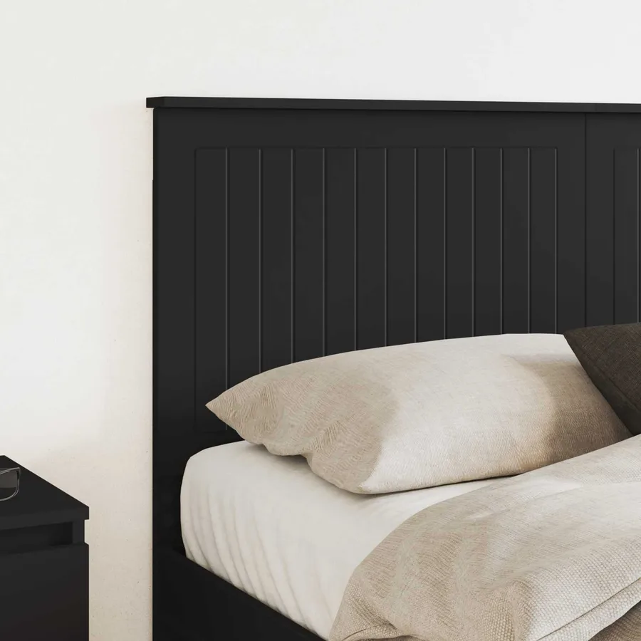 Tête de lit Chêne noir 150 cm Bois d'ingénierie - 3