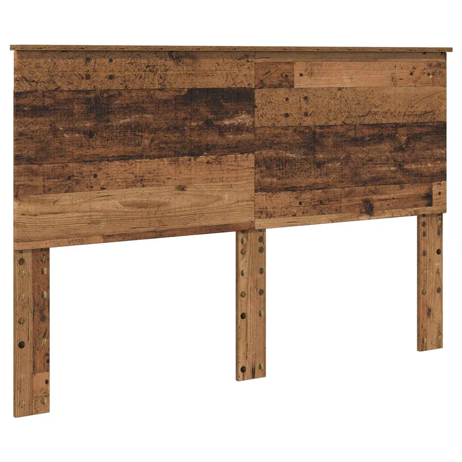 Cadre de lit Bois ancien 150 x 200 cm Bois de pin massif - 6