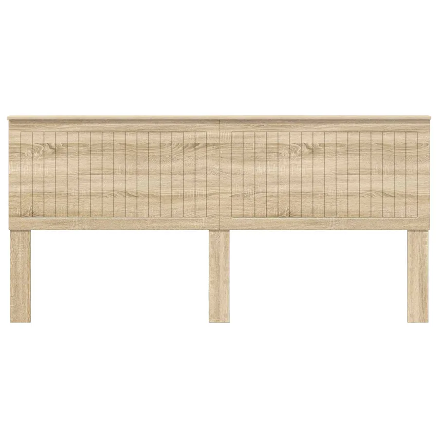 Tête de lit Chêne Sonoma 200 cm Bois d'ingénierie - 4