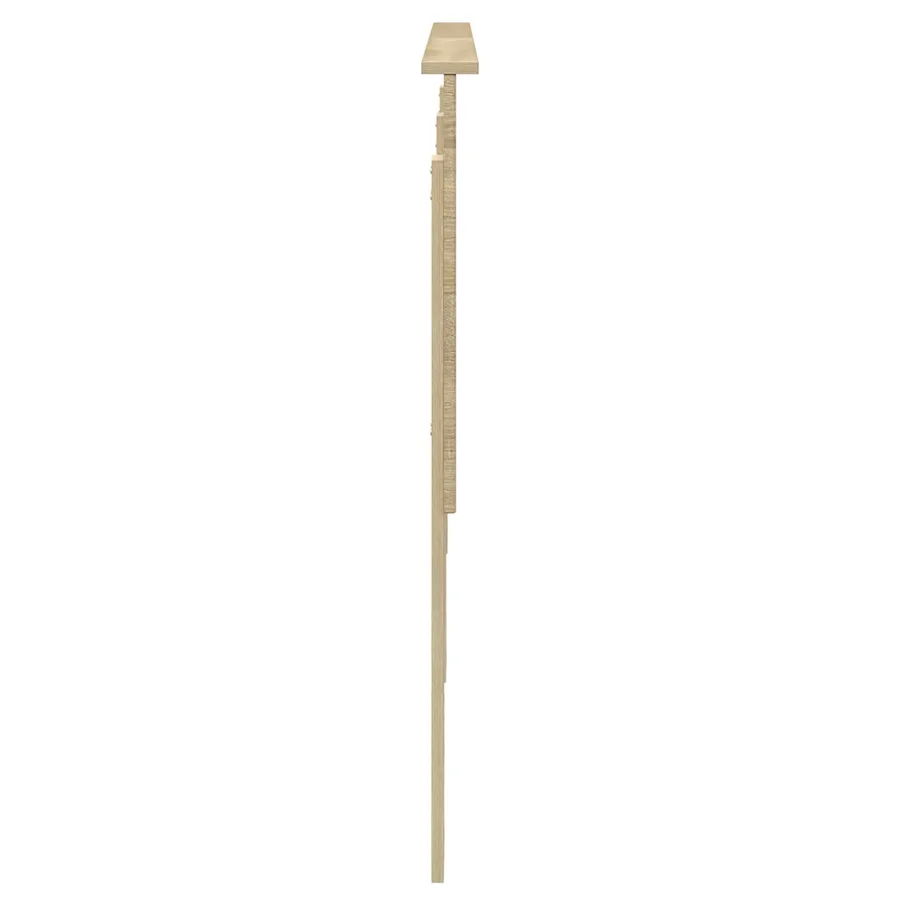 Tête de lit Chêne Sonoma 200 cm Bois d'ingénierie - 5