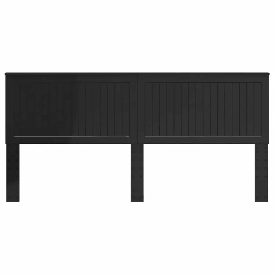 Tête de lit Chêne noir 200 cm Bois d'ingénierie - 4