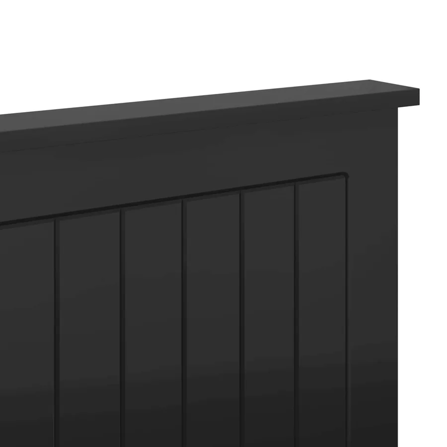 Tête de lit Chêne noir 200 cm Bois d'ingénierie - 7