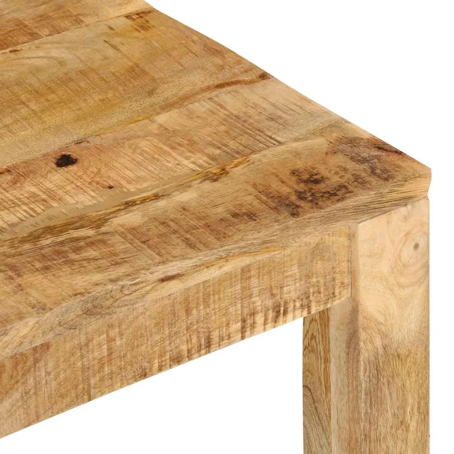 Table basse 55x55x35 cm Bois de manguier massif - 6
