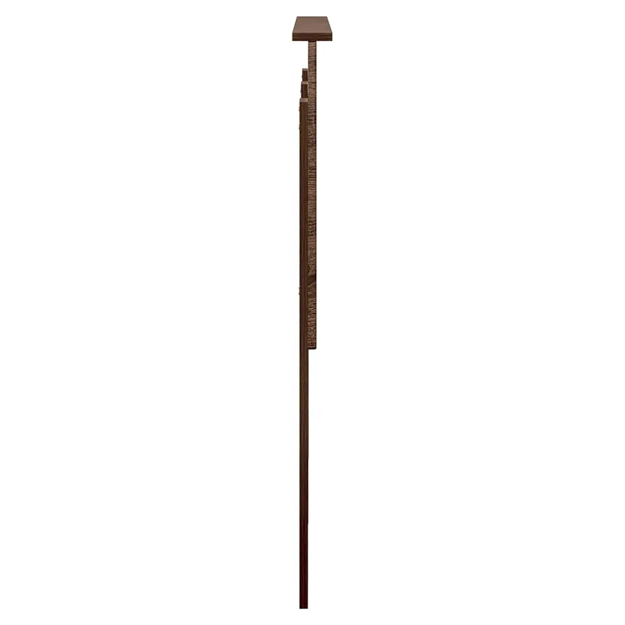 Tête de lit Chêne brun 120 cm Bois d'ingénierie - 5