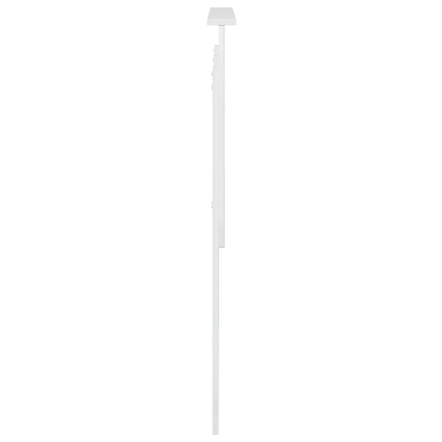 Tête de lit Blanc Brillant 135 cm Bois d'ingénierie - 5