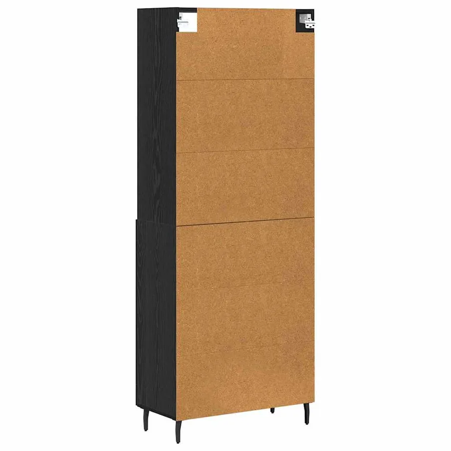 Haut Armoire Chêne noir 69,5 x 34 x 180 cm - 10