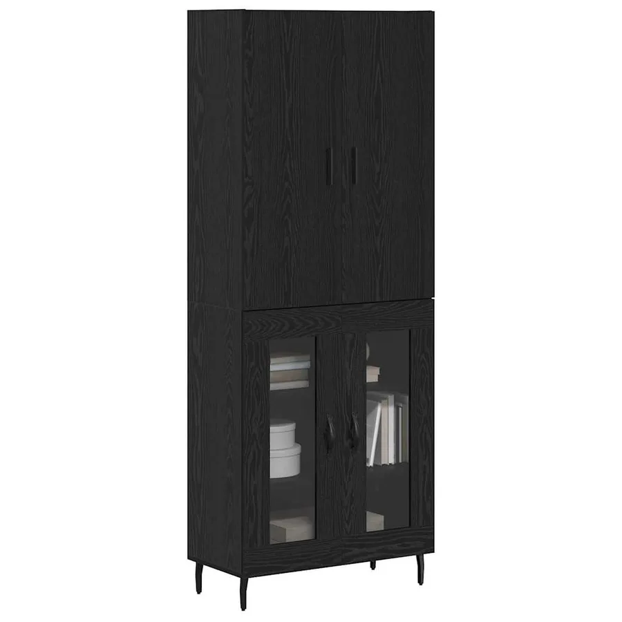 Haut Armoire 2 pcs Chêne artisanal 69,5 x 34 x 180 cm - 3