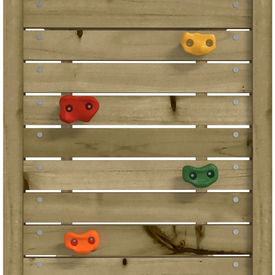 Tour de jeu Marron 53 x 110,5 x 214 cm Bois solide imprégné - 5