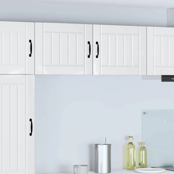 Meuble mural LUCCA 2 pcs Blanc brillant 50 x 31 x 40 cm