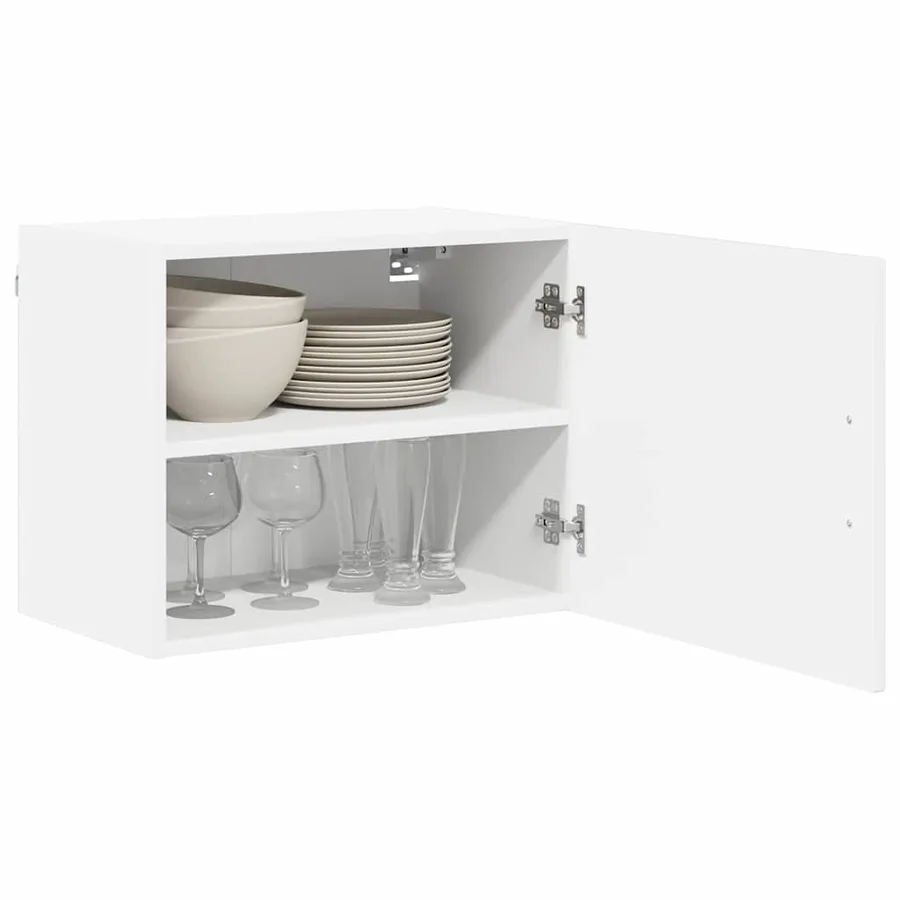 Meuble mural LUCCA 2 pcs Blanc brillant 50 x 31 x 40 cm - 3