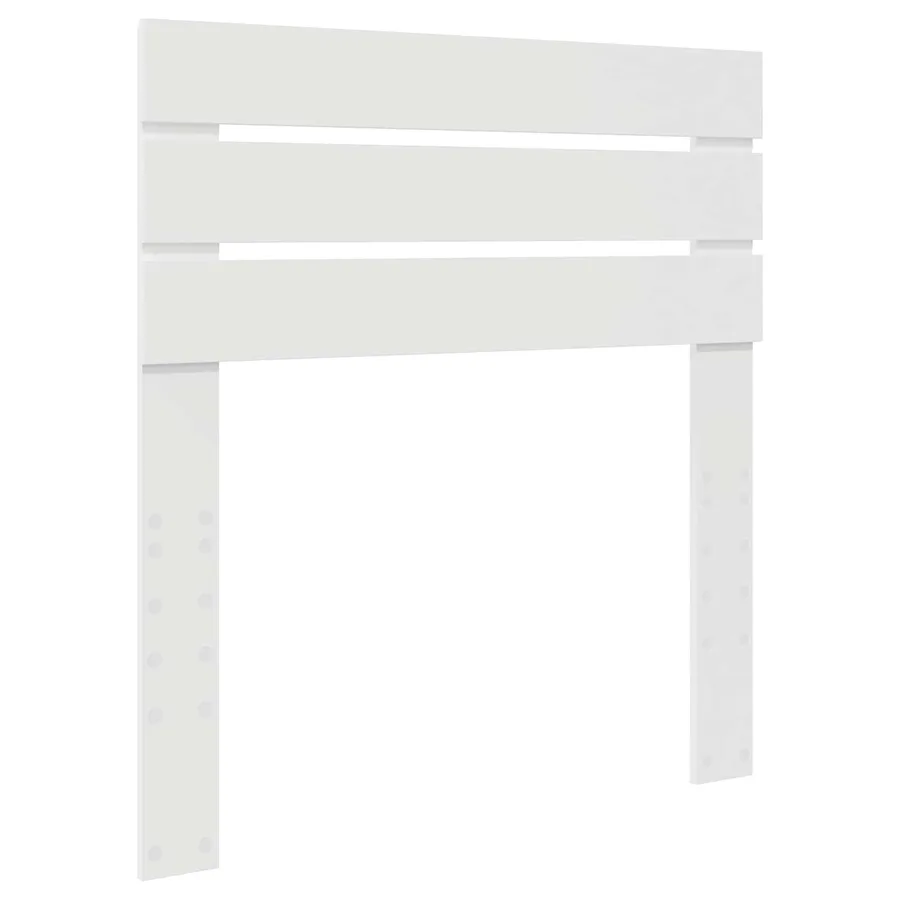 Lit de Rangement Blanc 90 x 200 cm Bois d'ingénierie - 7