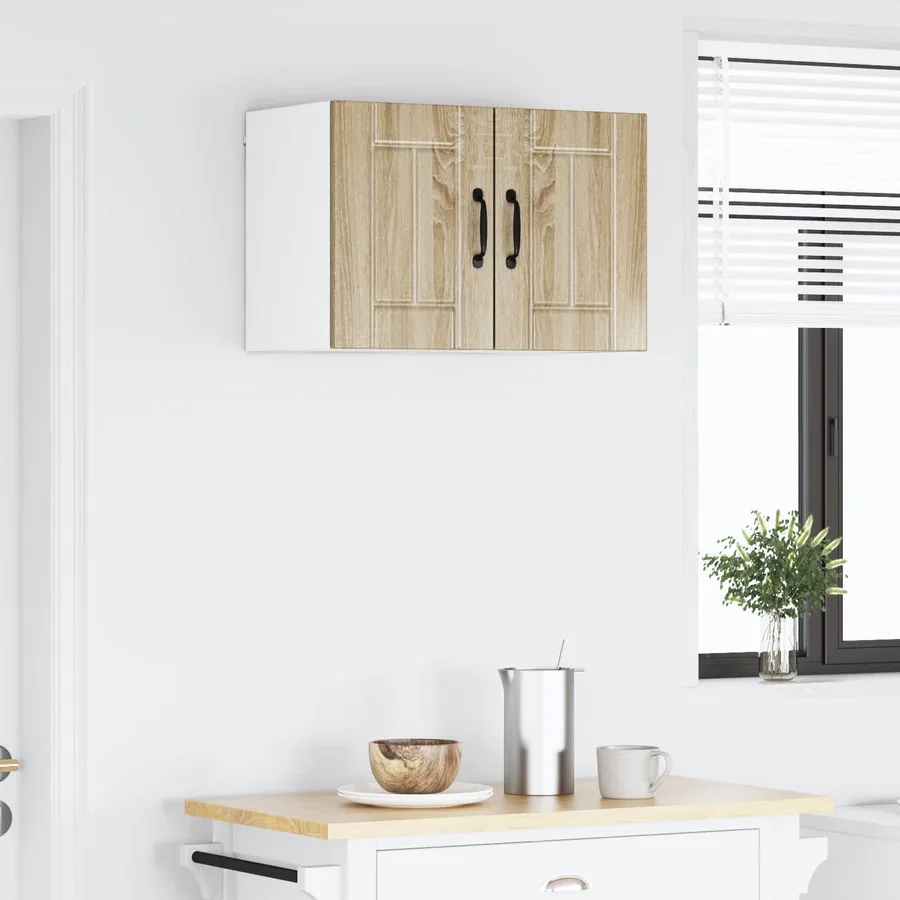Meuble mural LUCCA 2 pcs Chêne Sonoma 30 x 31 x 40 cm - 4