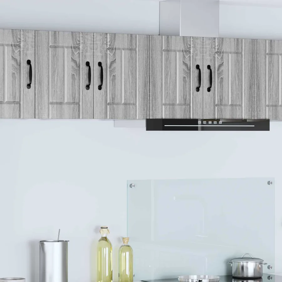 Meuble mural LUCCA 2 pcs Sonoma gris 30 x 31 x 40 cm