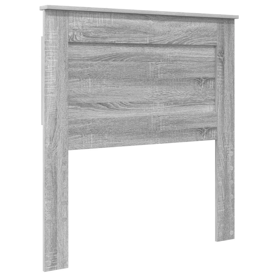 Cadre de lit Gris Sonoma 100 x 200 cm Pin massif - 6