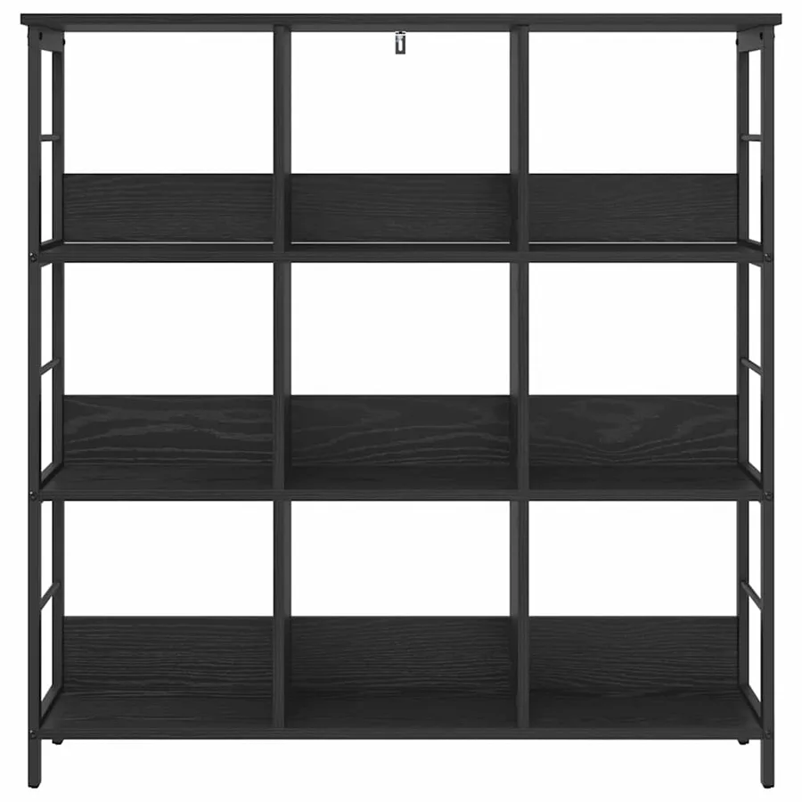 Étagère Chêne noir 102 x 32 x 104,5 cm Bois d'ingénierie - 5