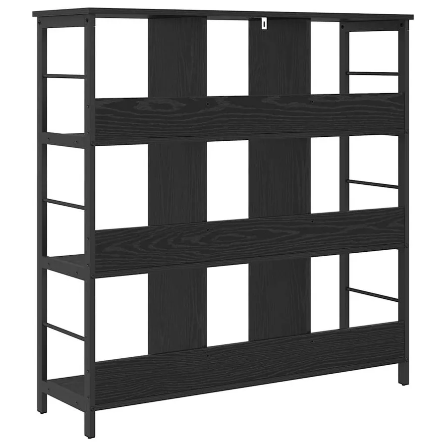 Étagère Chêne noir 102 x 32 x 104,5 cm Bois d'ingénierie - 7