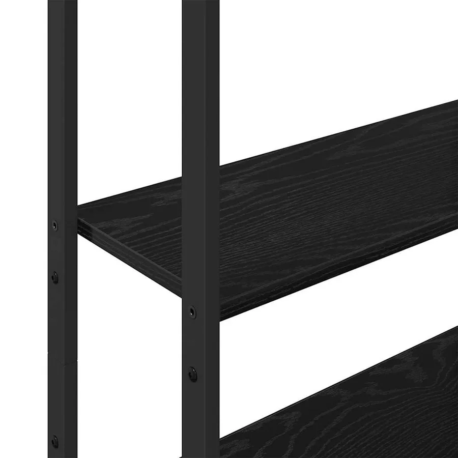 Bibliothèque Chêne noir 60 x 24 x 161 cm Bois d'ingénierie - 9