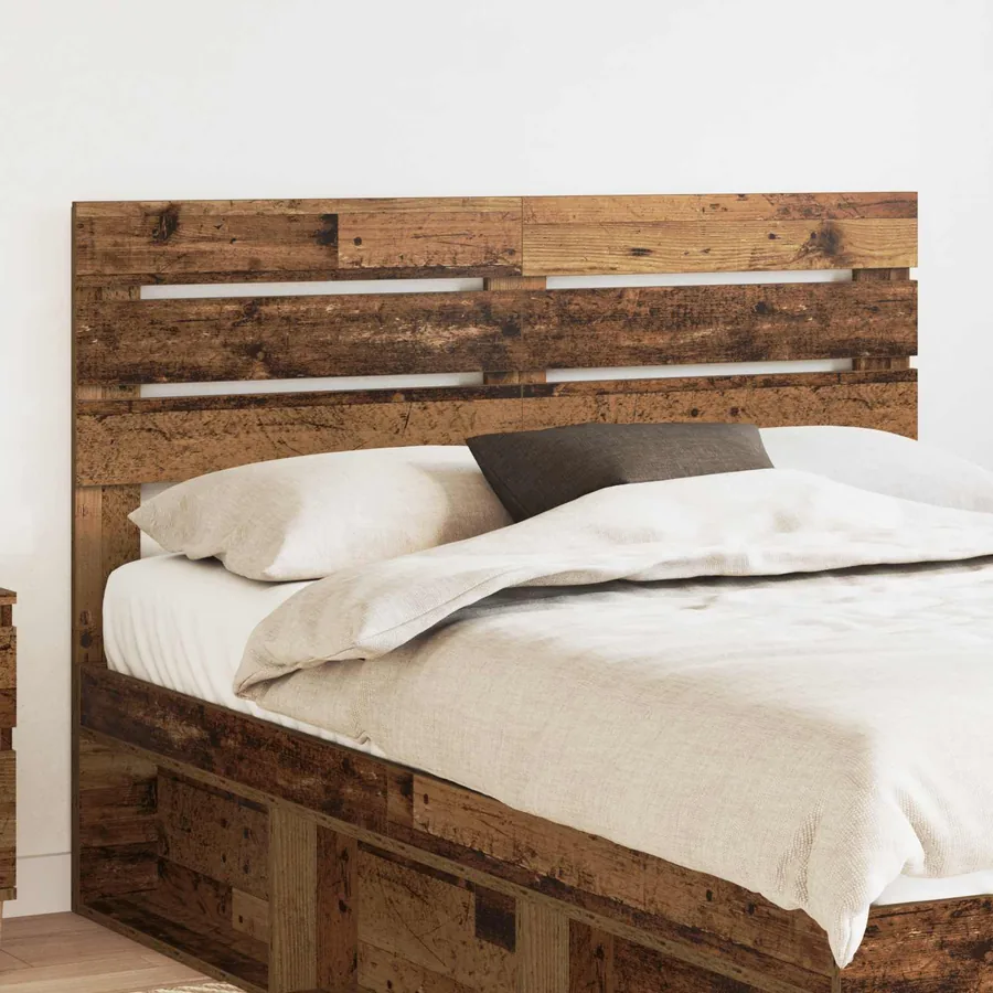 Tête de lit Bois Ancien Bois d'ingénierie