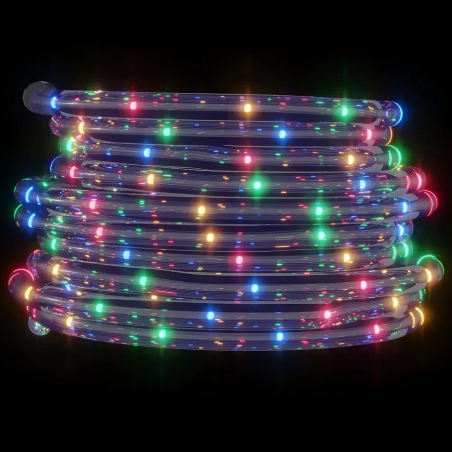Lumière en corde avec 2400 LED Multicolore 100 m PVC - 5