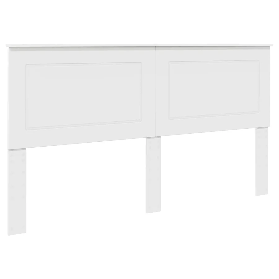 Tête de lit Blanc 100 cm Bois d’ingénierie - 2