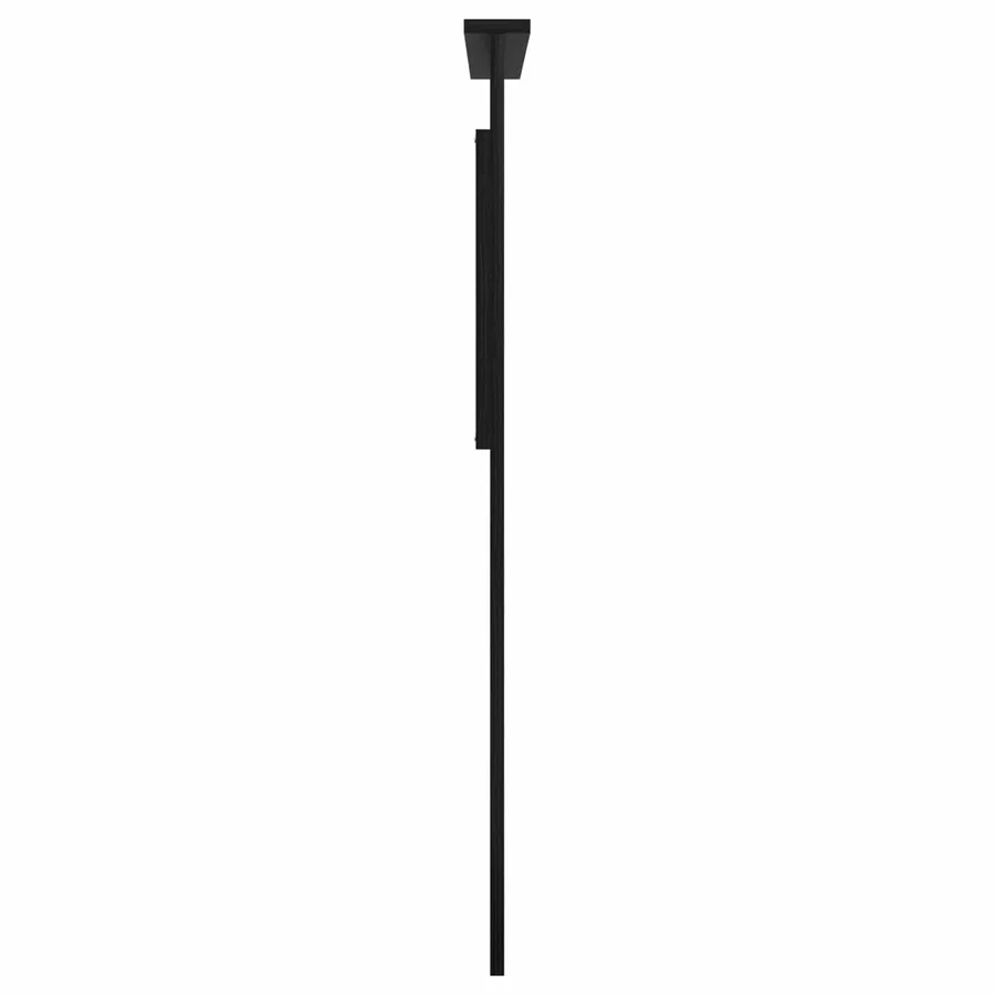 Tête de lit avec tête de lit Chêne noir 75 cm Bois d'ingénierie - 5