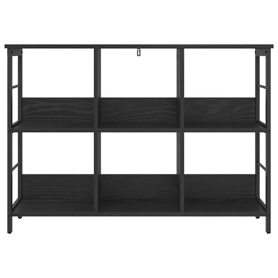 Étagère Chêne noir 102 x 32 x 72,5 cm Bois d'ingénierie - 5