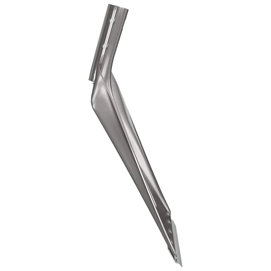 Tête de pelle 4 pcs Argent 45 x 38 cm Aluminium - 7