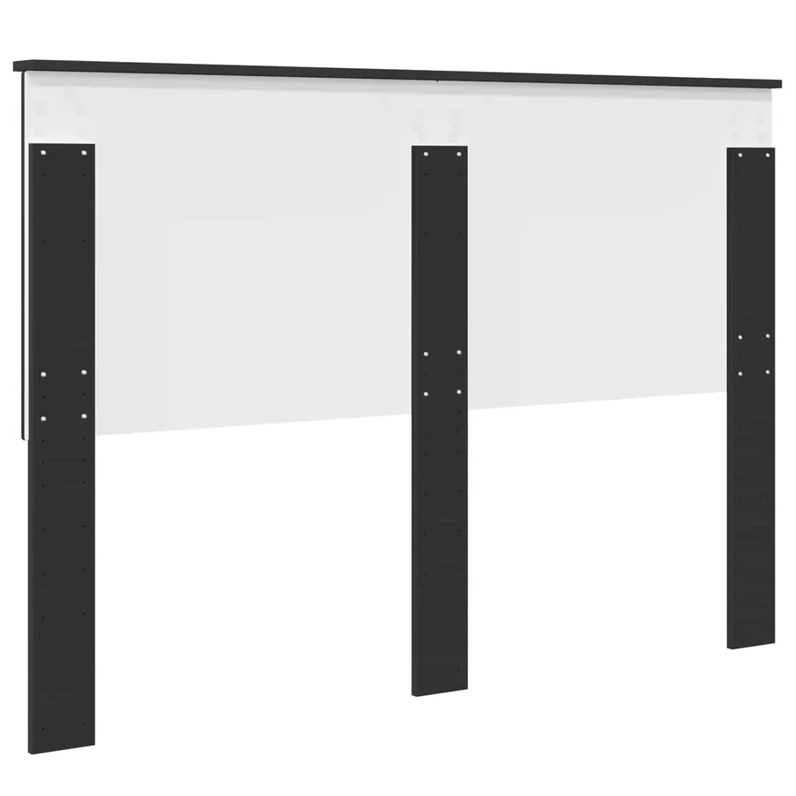 Tête de lit Chêne Noir 100 cm Bois d’ingénierie - 6