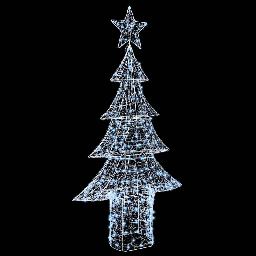Sapin de Noël avec 240 LED Blanc froid 180 cm Acrylique - 5