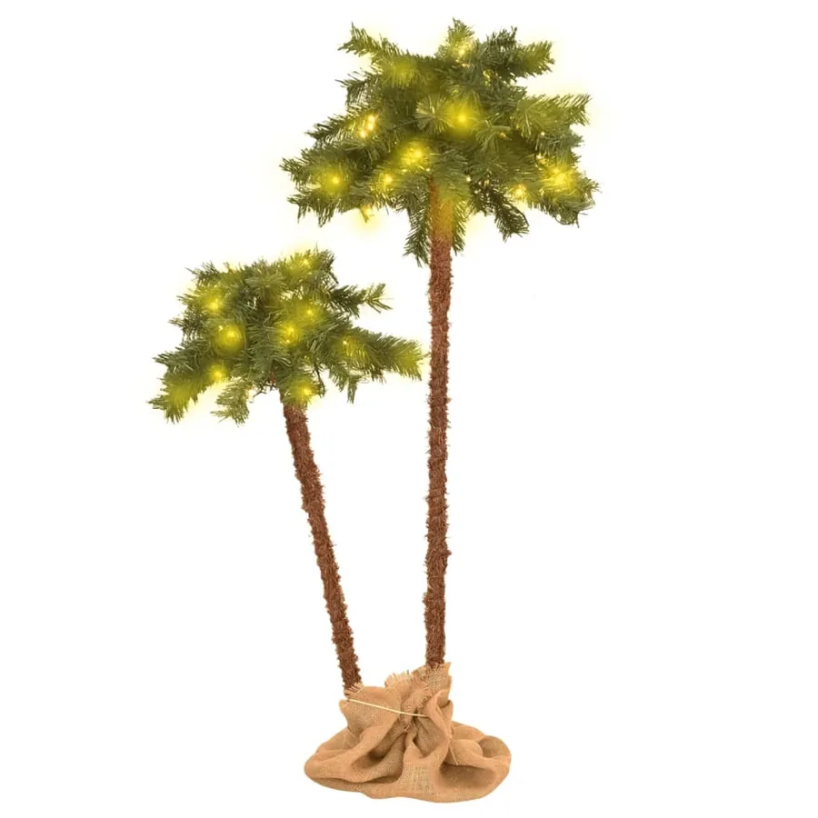 Sapin de Noël avec LED 90 cm et 150 cm