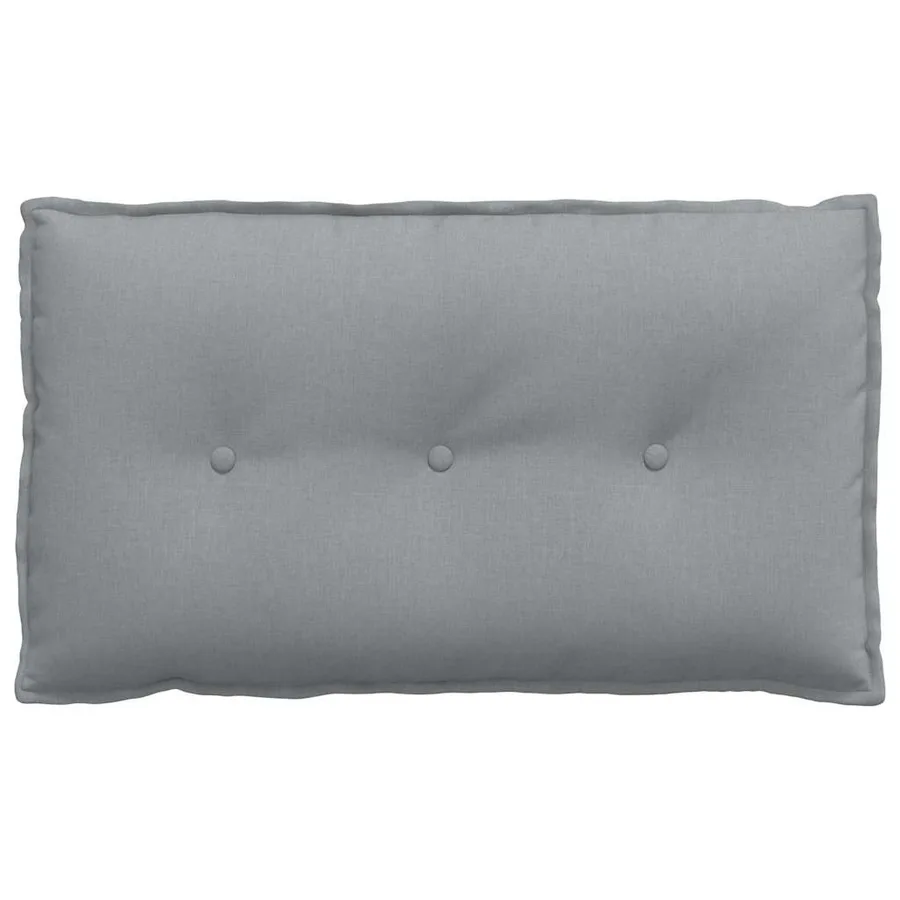 Coussin de Dos Gris clair 80 x 19 x 50 cm tissu - 5