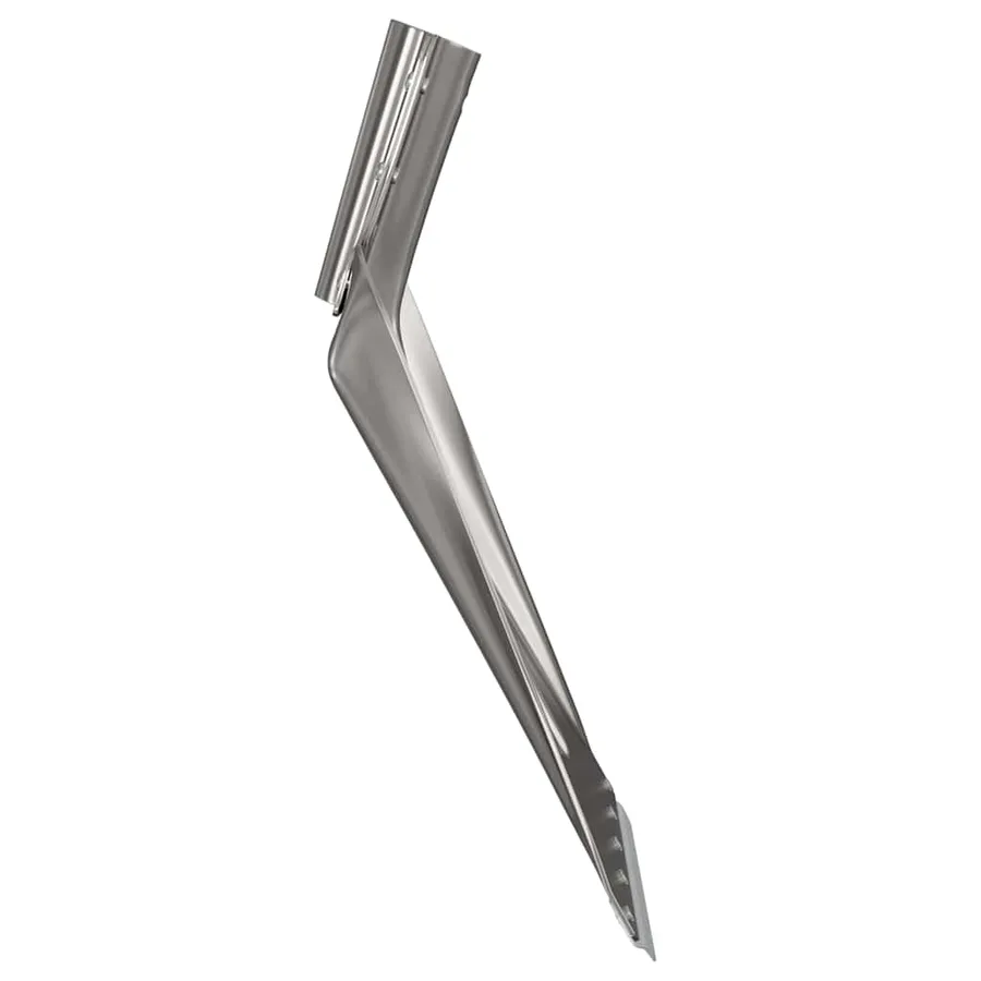 Tête de pelle Argent 43 x 32,5 cm Aluminium - 6