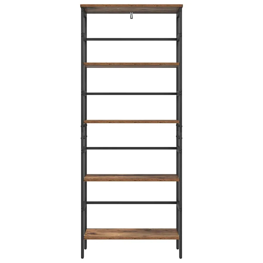 Étagère Bois Ancien 60 x 29,5 x 149 cm Bois d'ingénierie - 5