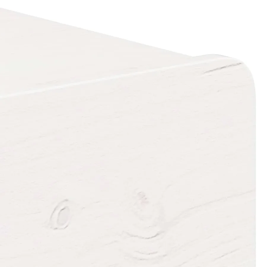 Table de chevet avec tiroir 2 pcs Blanc 44 x 32,5 x 40 cm - 10
