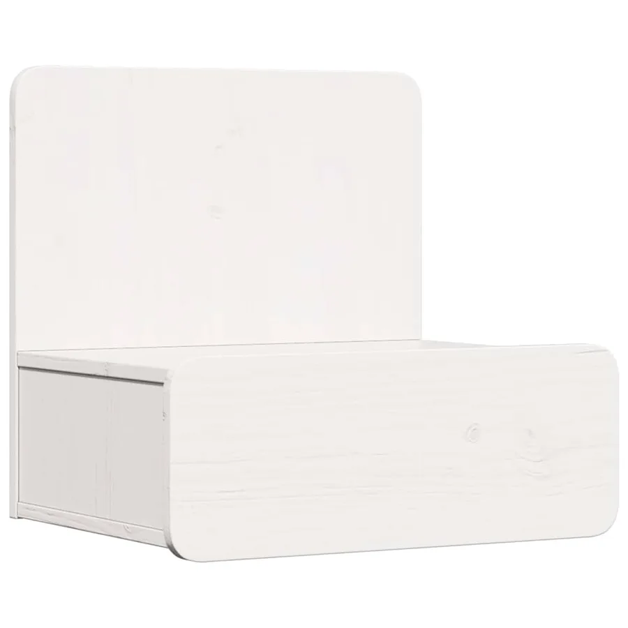Table de chevet avec tiroir 2 pcs Blanc 44 x 32,5 x 40 cm - 5