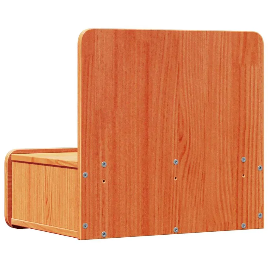 Table de chevet avec tiroir 2 pcs Brun cire 44 x 32,5 x 40 cm - 9