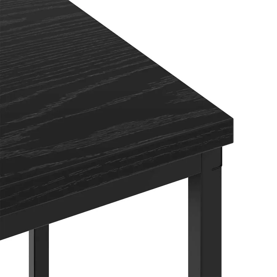 Cabinet de chevet 2 pcs Chêne noir 38 x 30 x 48 cm - 8