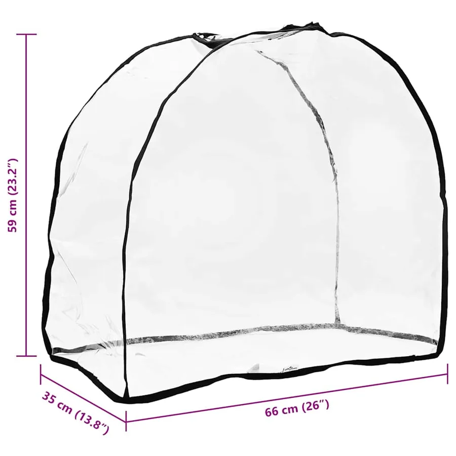 Poussette Pliante pour Animaux Bleu 78 x 54 x 101 cm Polyester - 15