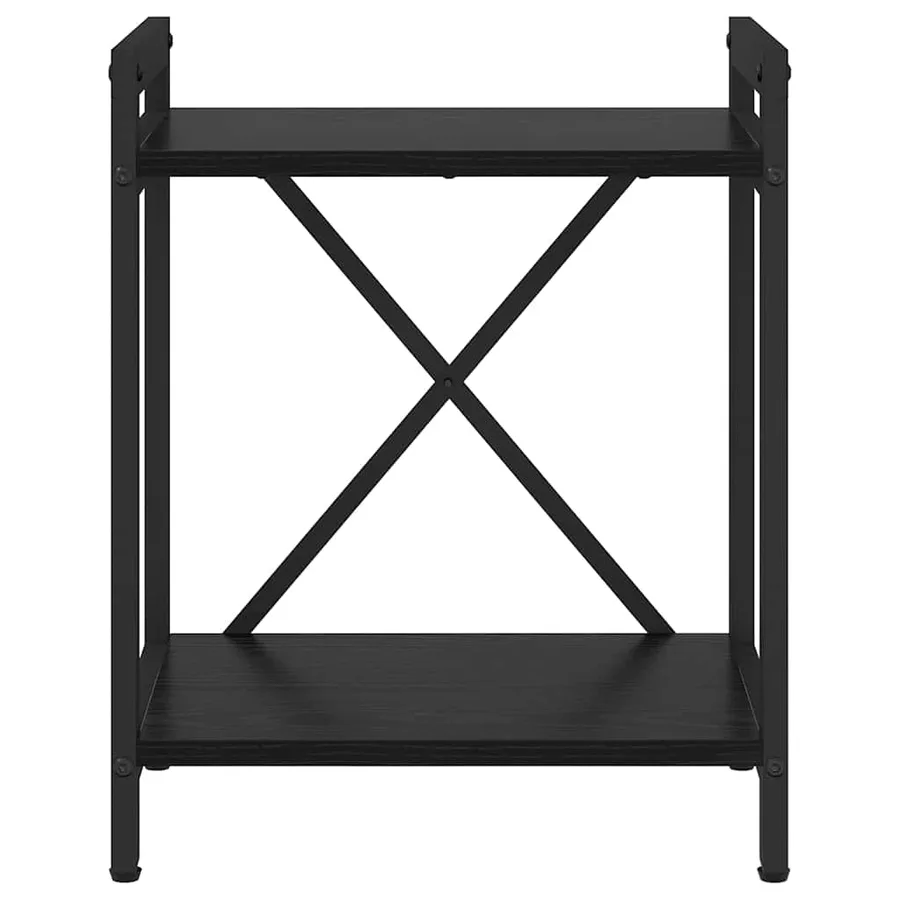 Étagère Chêne noir 40 x 30 x 50 cm Bois d'ingénierie - 5