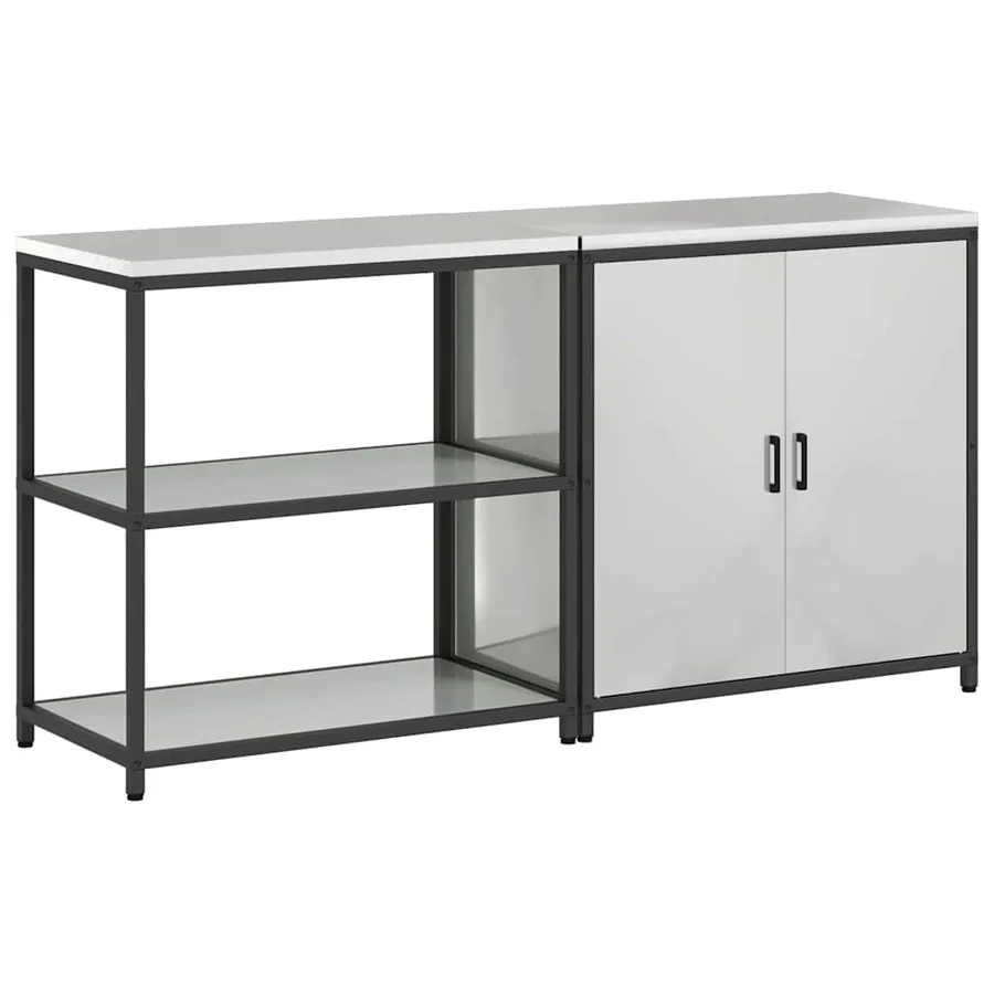 Ensemble de rangement cuisine HATTEM 2 pcs Argenté - 2