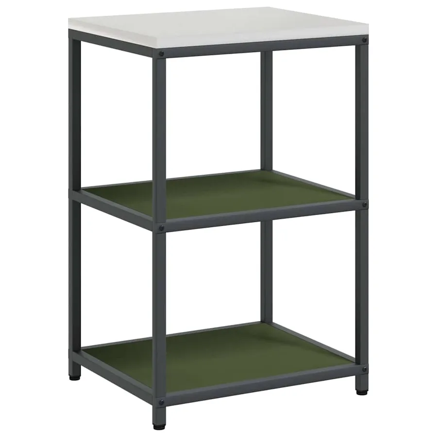 Ensemble de rangement cuisine HATTEM 3 pcs Vert olive - 6