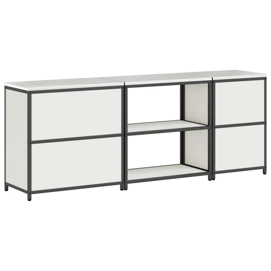Ensemble de rangement cuisine HATTEM 3 pcs Blanc - 12